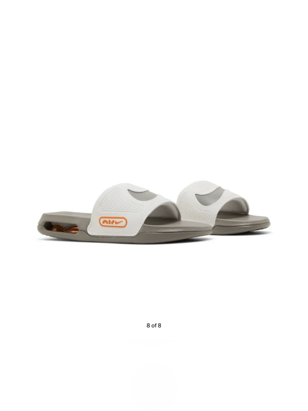 Nike Air Max Cirro Slide Sandals Gray Flat Pewter DC1460-005